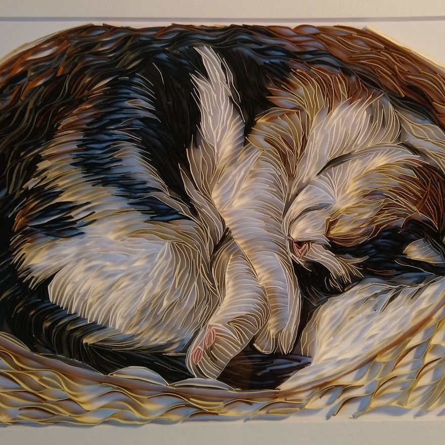 On Edge Paper Quilling Artist