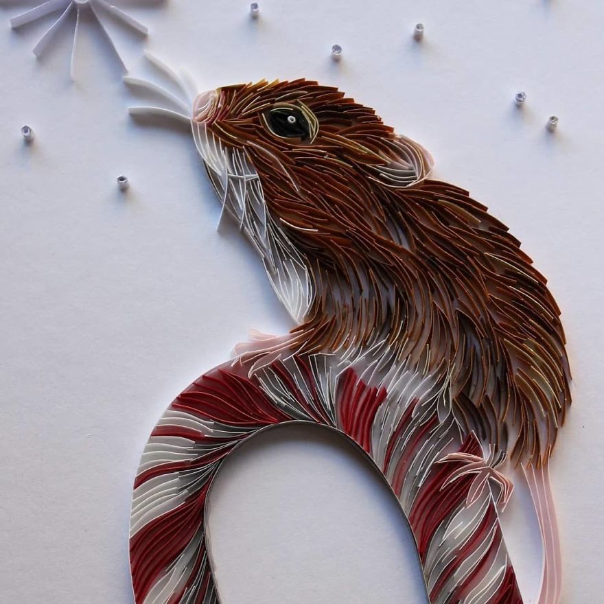 On Edge Paper Quilling Artist