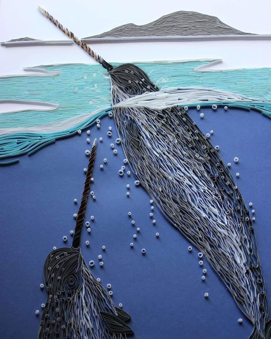 On Edge Paper Quilling Artist