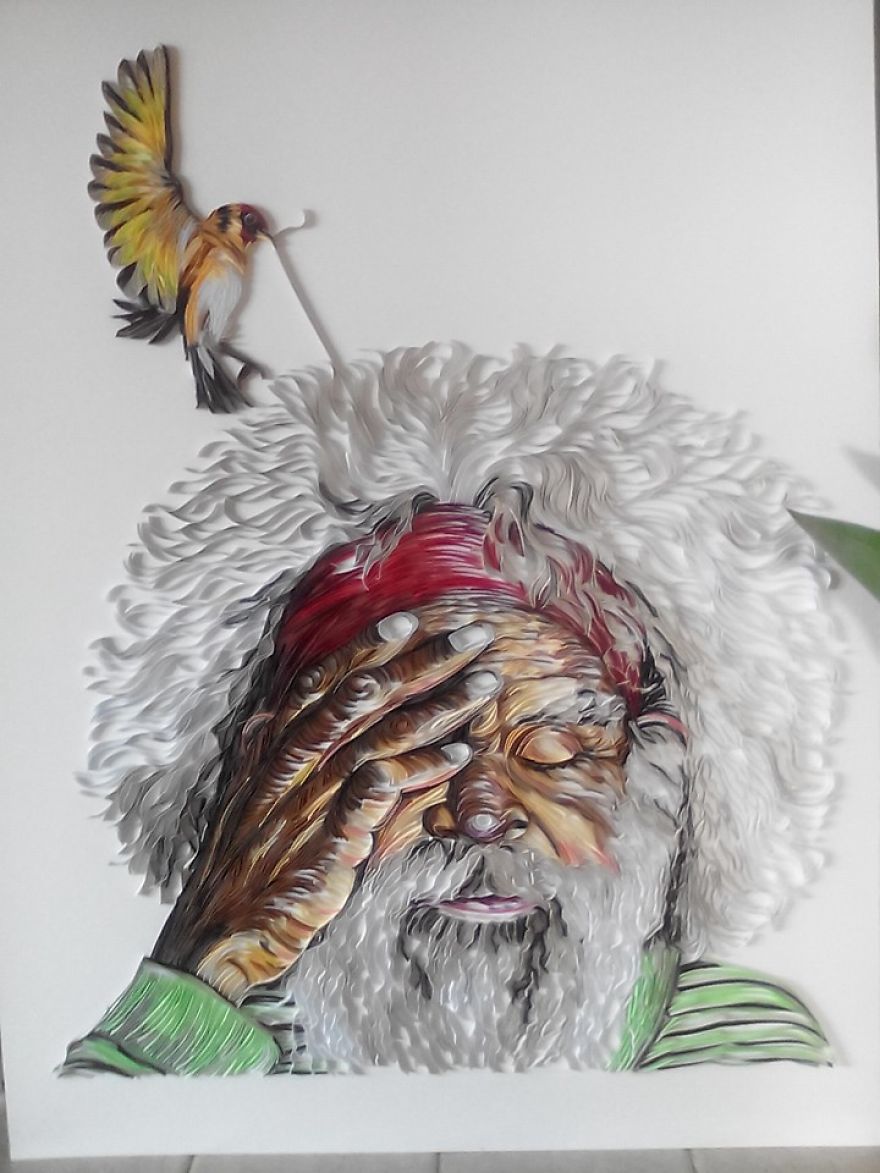 On Edge Paper Quilling Artist