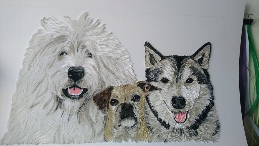 On Edge Paper Quilling Artist