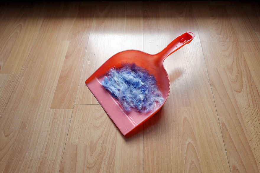 Photographer Documents His Stylish Blue-Haired Grandma