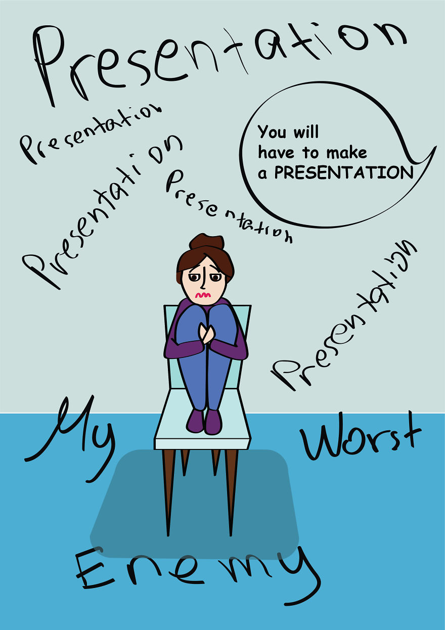 I Made Primitive Comics About Being An Introvert