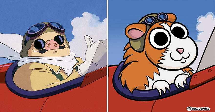 My Guinea Pig Was The Guinea Pig Of My Attempt At Redrawing 9 Studio Ghibli Characters My Guinea Pig Was The Guinea Pig Of My Attempt At Redrawing 9 Studio Ghibli Characters