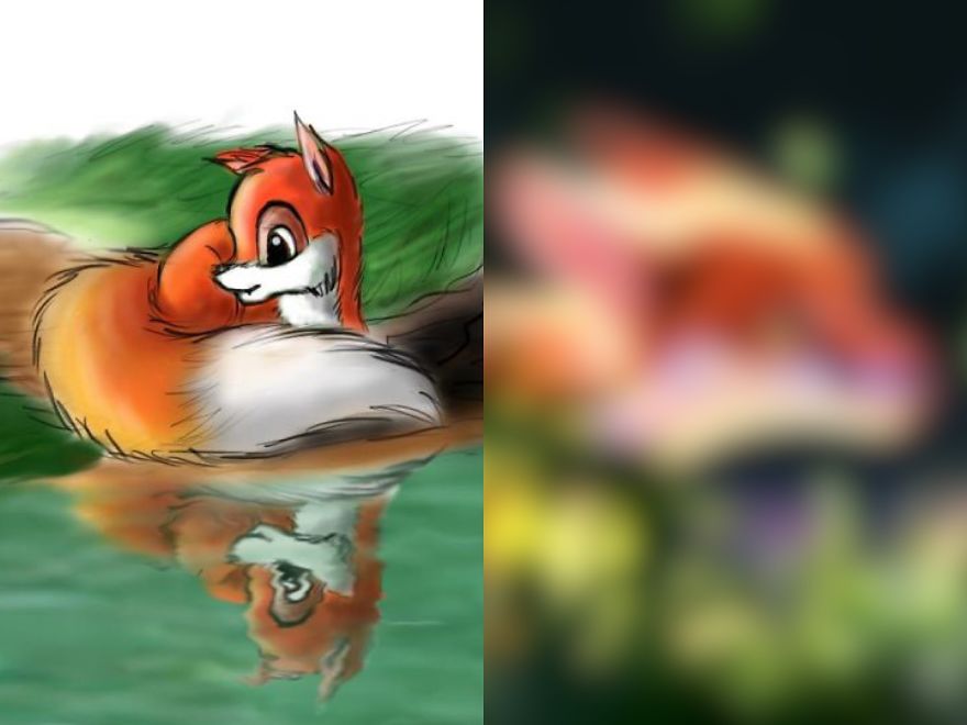 The Results Of Drawing Foxes For 8 Years The Results Of Drawing Foxes For 8 Years