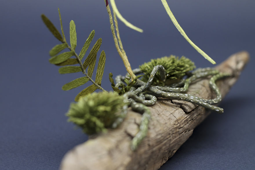 I Use My Unique Technique To Create Realistic Animals And Plants From Paper (34 New Pics) I Use My Unique Technique To Create Realistic Animals And Plants From Paper (34 New Pics)