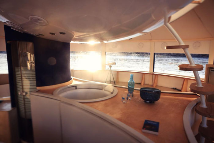 This Floating Pod Is A Certified Boat With Accommodation Inside That Can Be Used For Sailing