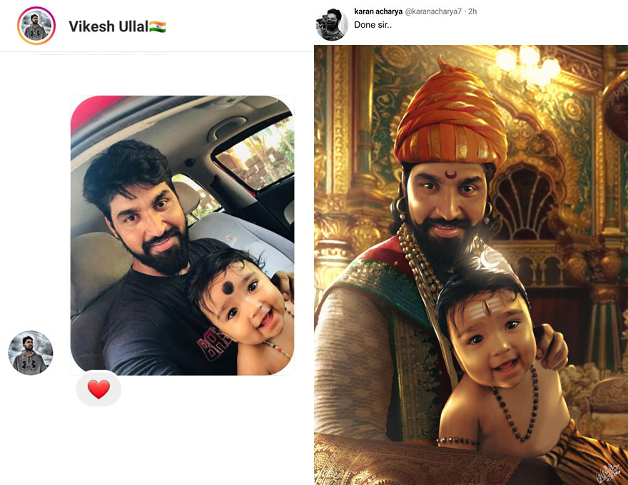 Artist-Edits-People-Photo-Mythological-Characters-Karan-Acharya