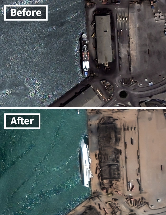 5 Satellite Images Of Beirut Reveal Just How Vast The Damage Caused By The Recent Explosion Is 5 Satellite Images Of Beirut Reveal Just How Vast The Damage Caused By The Recent Explosion Is