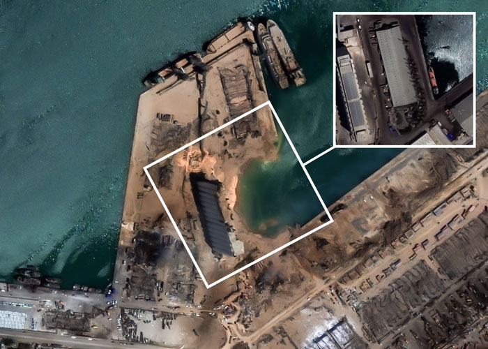 5 Satellite Images Of Beirut Reveal Just How Vast The Damage Caused By The Recent Explosion Is