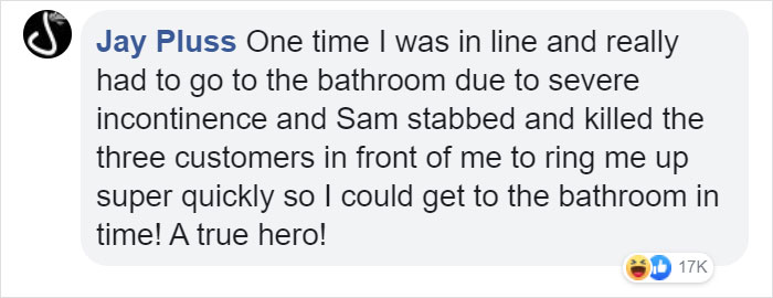 Walmart Congratulates Their Cashier Of The Week And People Start Sharing Hilarious Stories About Her Walmart Congratulates Their Cashier Of The Week And People Start Sharing Hilarious Stories About Her