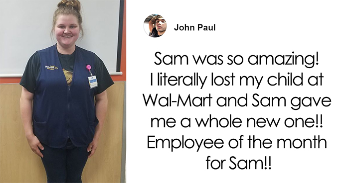 Walmart Congratulates Their Cashier Of The Week And People Start Sharing Hilarious Stories About Her