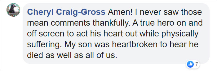 Comment expressing admiration and sorrow for Chadwick Boseman despite past mockery for weight loss. Comment expressing admiration and sorrow for Chadwick Boseman despite past mockery for weight loss.