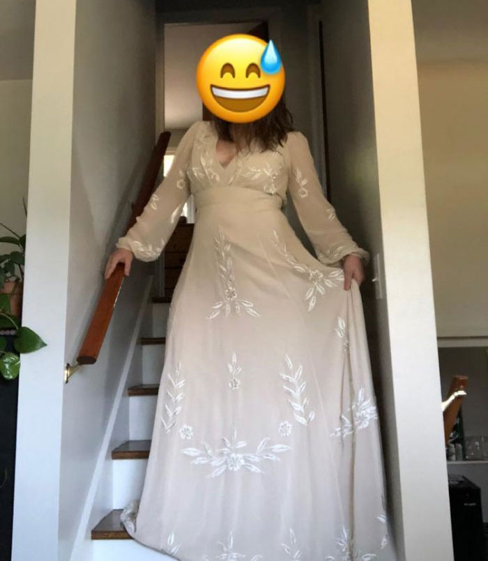 Poshmark Bhldn Dress Under $250 😍 Moving Forward With A 9/5 Wedding That’ll Either Happen Or We’ll Elope In Our Backyard. Covid-19 Be Damned!