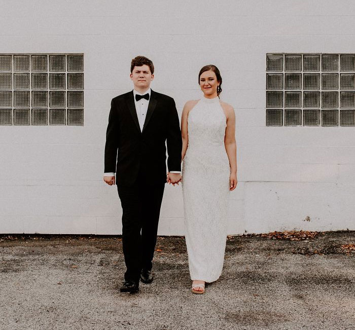 I Found My Reception Dress For $25 At Goodwill