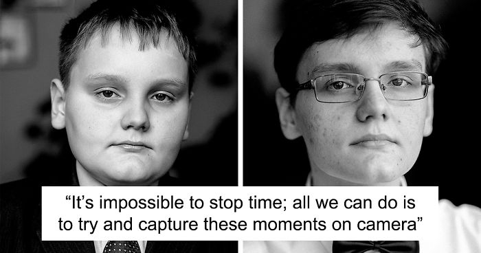 9 Pics Of The Same People 6.5 Years Apart Show How Fast Children Grow