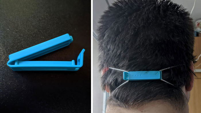 Use A Bag Clip To Secure Your Face Mask More Tightly And Comfortably