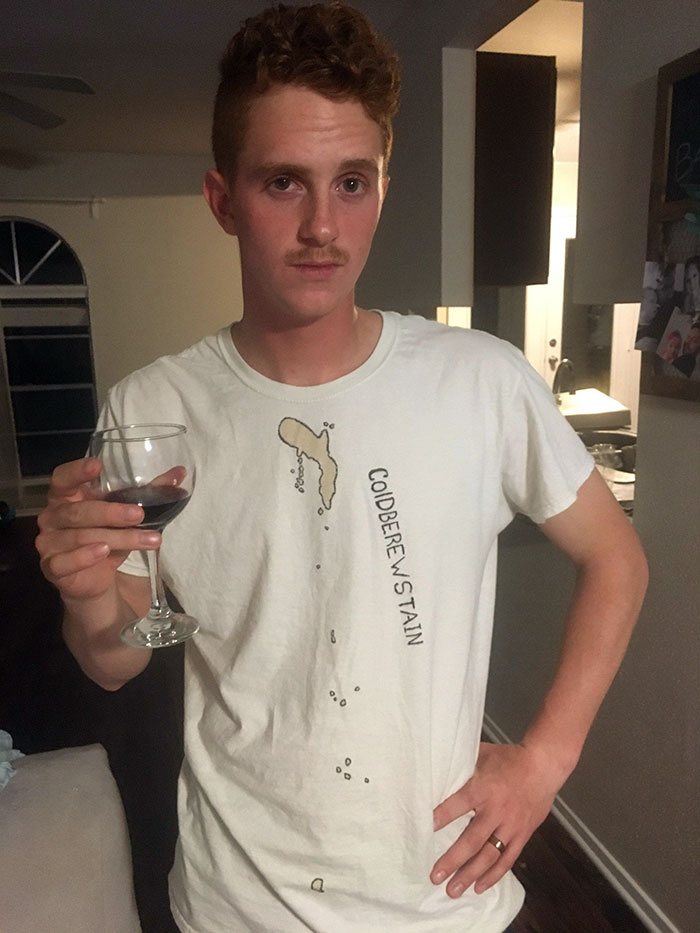 If You Stain A Shirt, You Can Simply Outline The Stain With A Sharpie And Give It A Name. This Will Make It Seem Like You Visit Islands