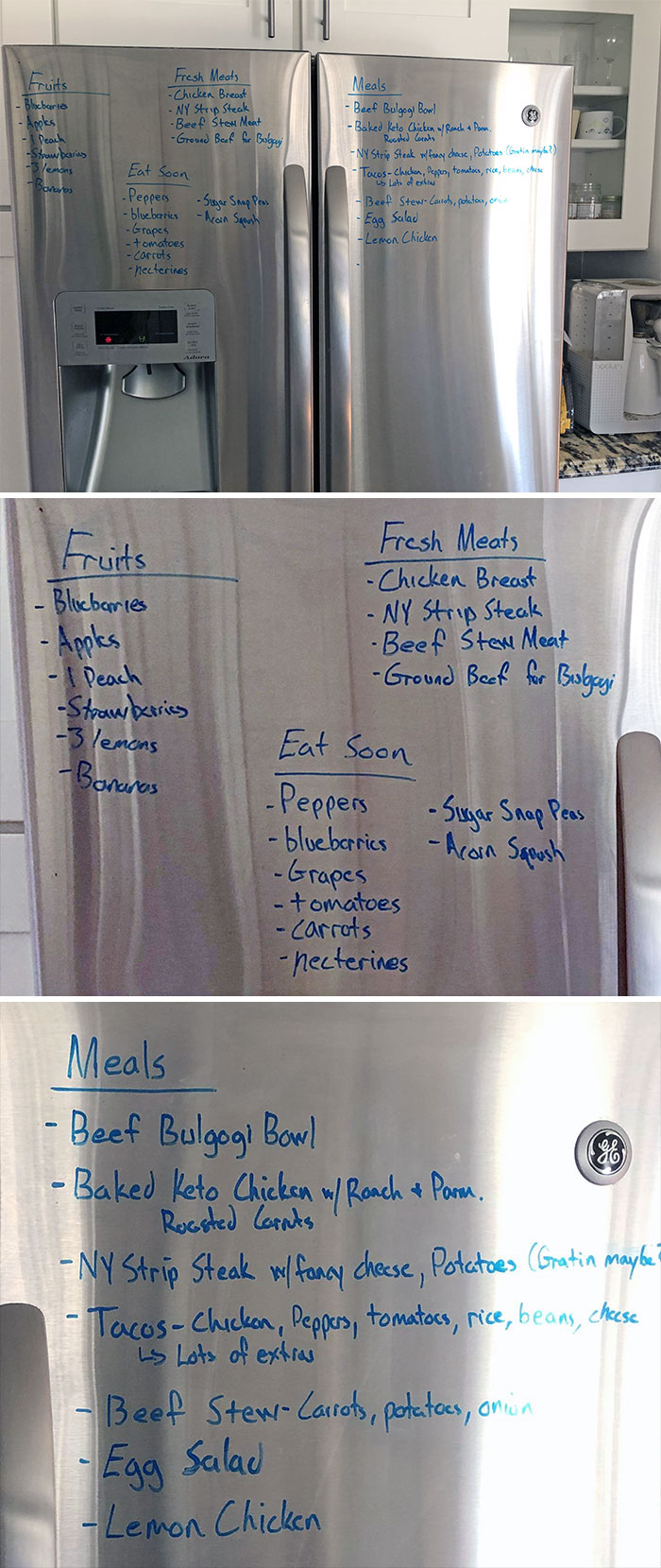 Dry Erase Marker On The Fridge Was A Game Changer For Me. It Saves Me So Much Food
