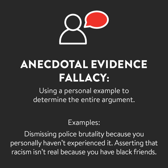 Woman Shows Examples Of 5 Common Logical Fallacies Being Used Against The Black Lives Matter Movement Woman Shows Examples Of 5 Common Logical Fallacies Being Used Against The Black Lives Matter Movement