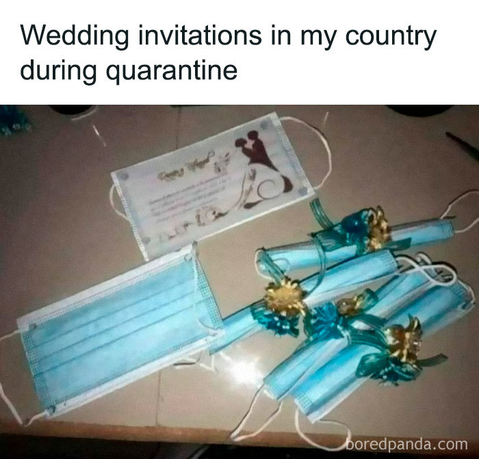 Wedding Invitations In My Country During Quarantine