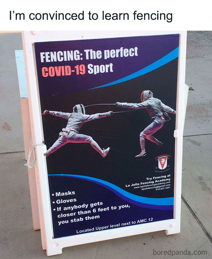 I’m Convinced To Learn Fencing