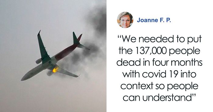 Viral Plane Analogy Explains Just How Bad The Coronavirus Situation In The USA Really Is