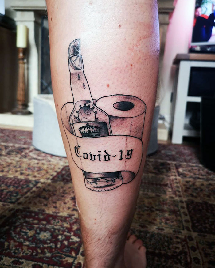 Coronavirus-Tattoos