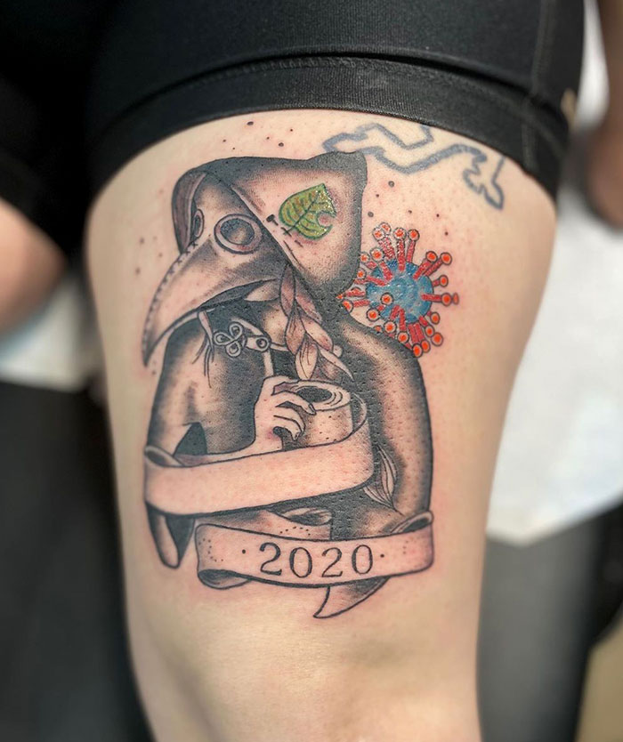 Coronavirus-Tattoos