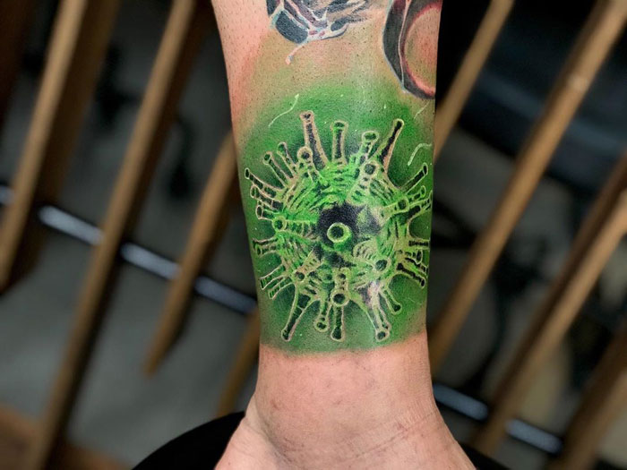 Coronavirus-Tattoos