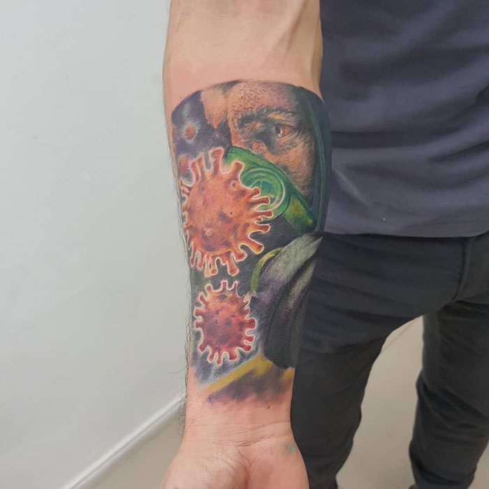 Coronavirus-Tattoos
