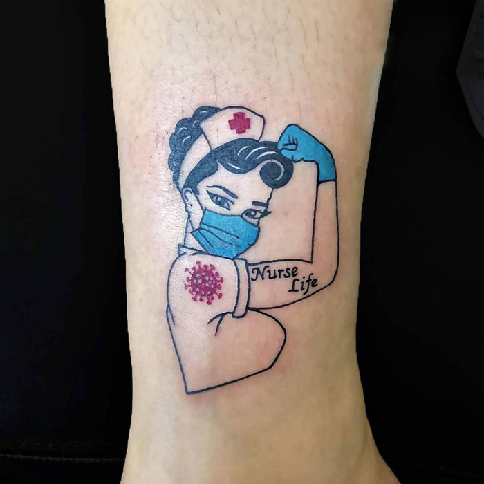 Coronavirus-Tattoos