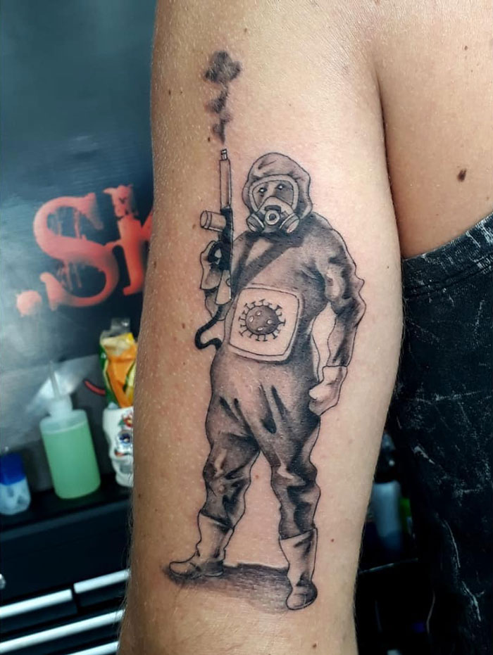 Coronavirus-Tattoos