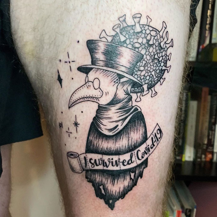 Coronavirus-Tattoos