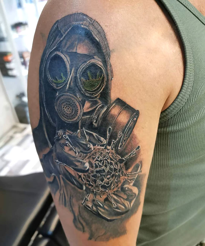 Coronavirus-Tattoos