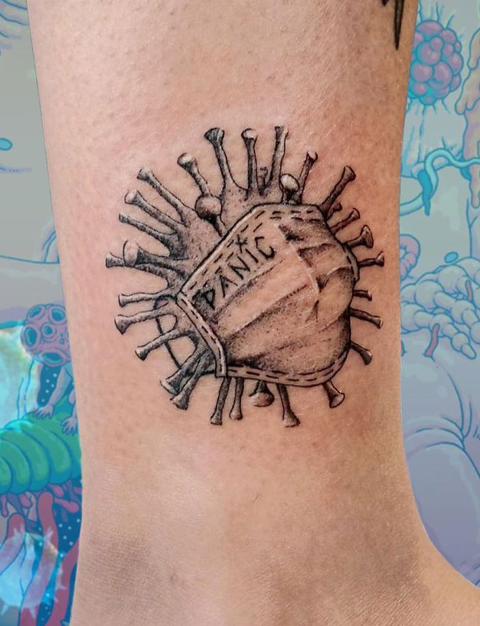 Coronavirus-Tattoos