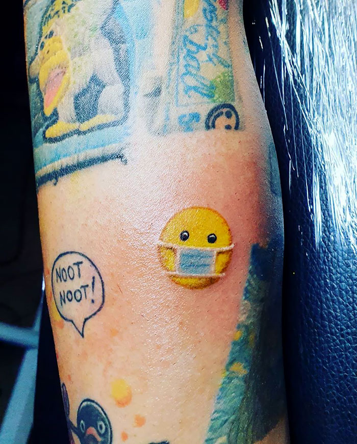 Coronavirus-Tattoos