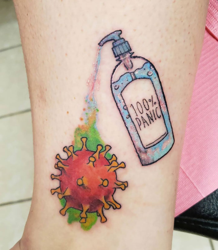 Coronavirus-Tattoos