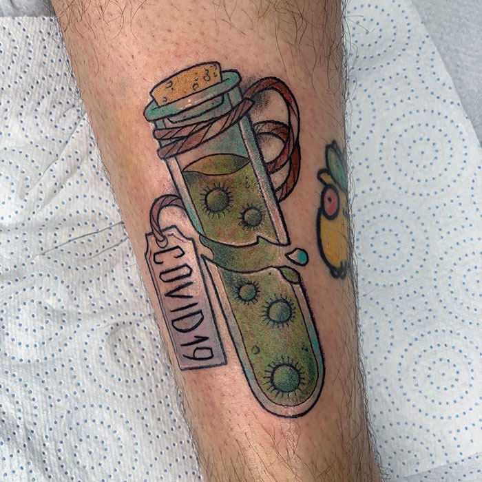 Coronavirus-Tattoos