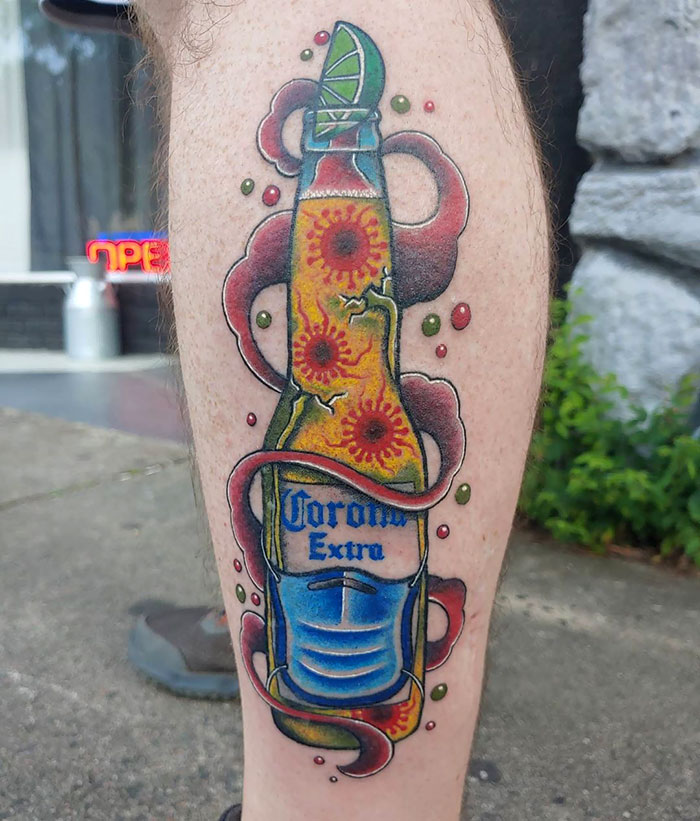 Coronavirus-Tattoos