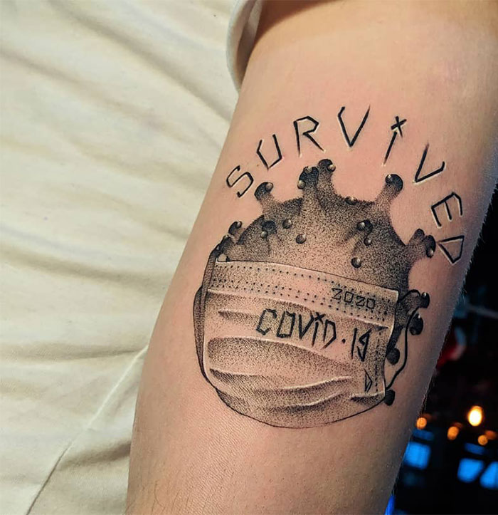 Coronavirus-Tattoos