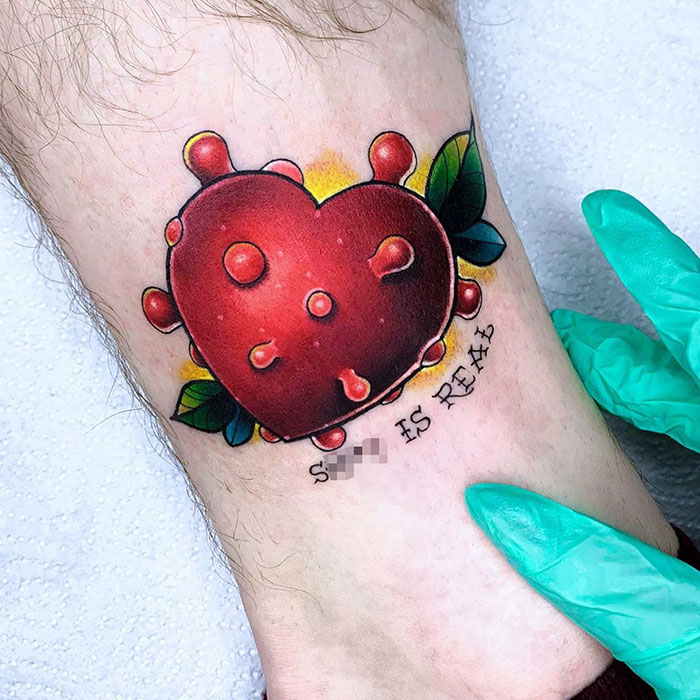 Coronavirus-Tattoos