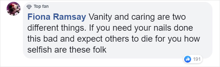 Woman Infected With Coronavirus Breaks Quarantine For Manicure Because She Needs Her Nails Done "Soooooo Bad" Woman Infected With Coronavirus Breaks Quarantine For Manicure Because She Needs Her Nails Done "Soooooo Bad"