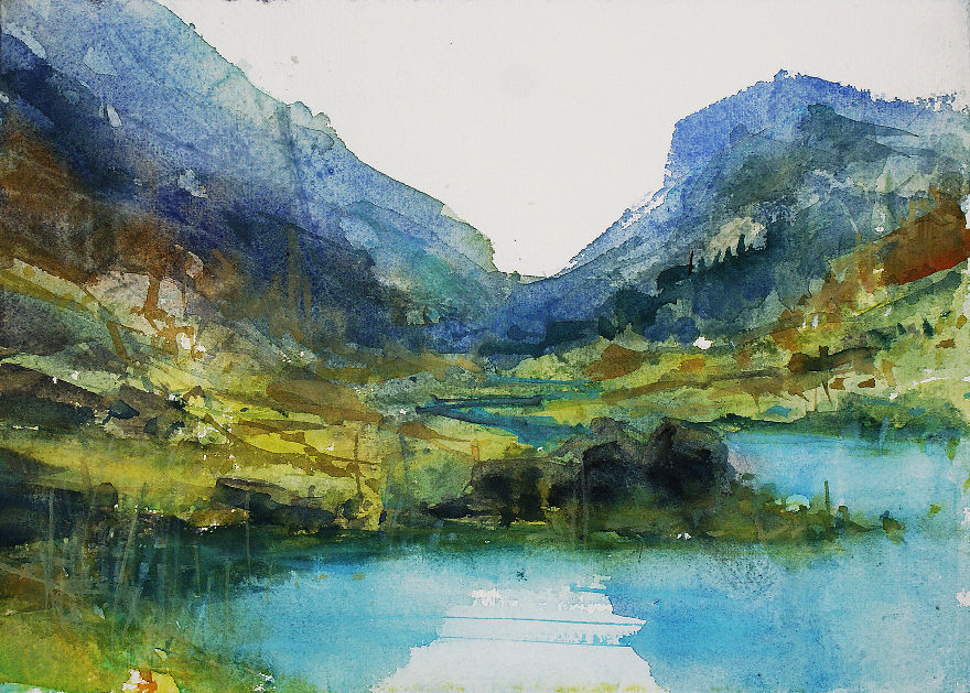 Ireland In Sketches & Watercolors