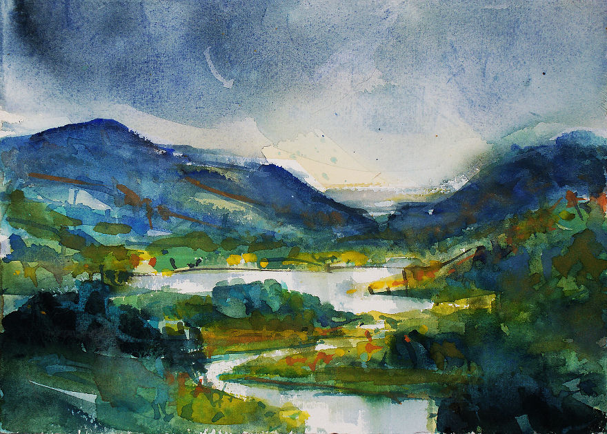 Ireland In Sketches & Watercolors