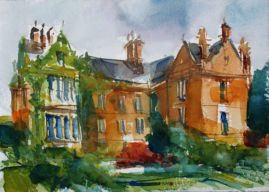 Ireland In Sketches & Watercolors