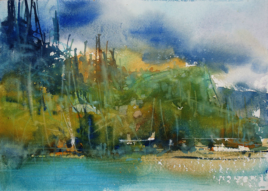 Ireland In Sketches & Watercolors