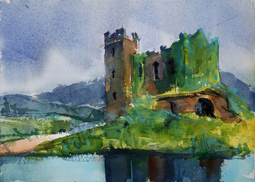 Ireland In Sketches & Watercolors