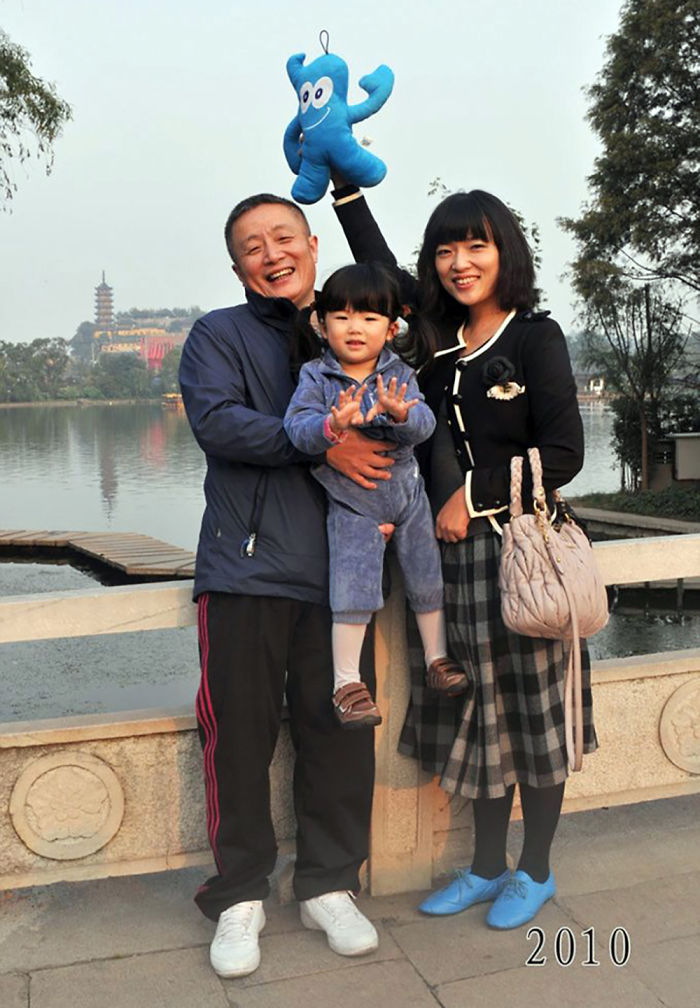 This Dad And Daughter Have Been Taking Yearly Pics At The Same Spot For 40 Years, And The Pics Show How Time Flies This Dad And Daughter Have Been Taking Yearly Pics At The Same Spot For 40 Years, And The Pics Show How Time Flies