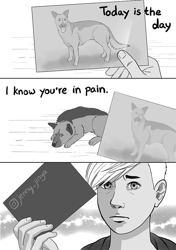 Artist Who Made People Cry With Her Grim Reaper Animal Comics Is Back, And This Time It’s About Seeing Your Dog Being Put To Sleep Artist Who Made People Cry With Her Grim Reaper Animal Comics Is Back, And This Time It’s About Seeing Your Dog Being Put To Sleep